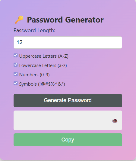 Password Generator